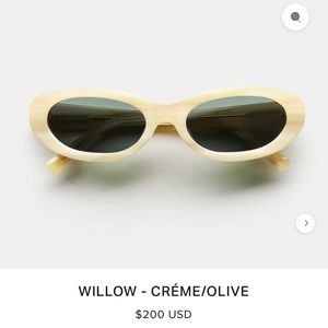 VEHLA Willow Sunglasses - Crème/Olive